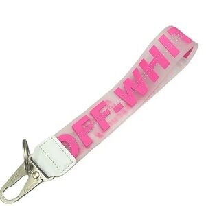 Off-White Clasp Keychain